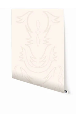 Side Saddle© Wallpaper In Milk