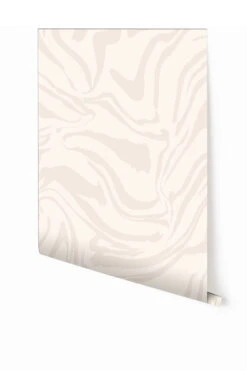 Primal© Mural Wallpaper In Milk