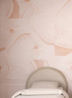 Magma© Wallpaper In Pink -Drop It Modern Sales Magma Pink Large Final