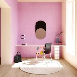 Memphis© Wallpaper In Pretty In Pink -Drop It Modern Sales Memphis Pretty in Pink Final