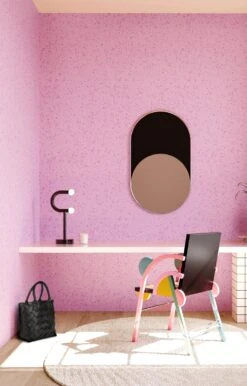 Memphis© Wallpaper In Pretty In Pink -Drop It Modern Sales Memphis Pretty in Pink Final Crop1