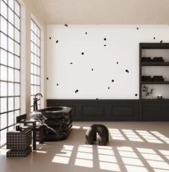 Mezzaluna© Wallpaper In Black + White -Drop It Modern Sales Mezzaluna Black White Rendering 1 4dd5adc4 b312 4309 9d55 082ce2c4097e