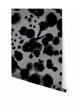 Midnight Oil© Wallpaper In Stone Blue