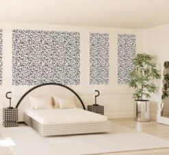 Milano© Wallpaper In Black + White -Drop It Modern Sales Milano Black White Rendering crop 1