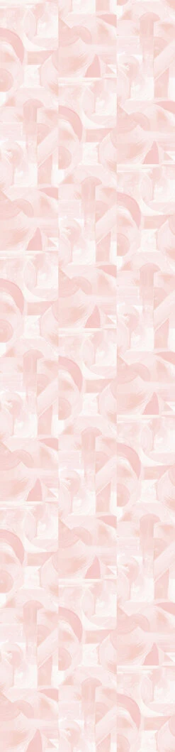 Block Party© Wallpaper In Pink -Drop It Modern Sales ModernArtPetite Pink 89127bf6 d7ef 46e0 9862 563191fe4913