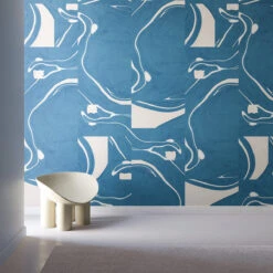 Magma© Wallpaper In Ocean 7 Magma© Wallpaper In Ocean -Drop It Modern Sales OCEANLARGE1