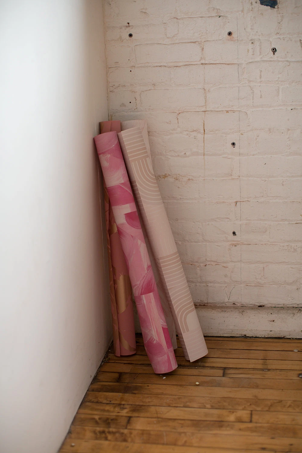 Block Party© Wallpaper In Fuchsia 7 Block Party© Wallpaper In Fuchsia - Image 7