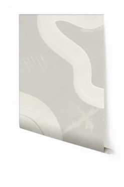 Untamed© Mural Wallpaper In Pewter