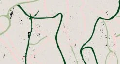 Playground© Mural Wallpaper In Olive -Drop It Modern Sales PLAYGROUND OLIVE