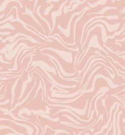 Primal© Mural Wallpaper In Azalea -Drop It Modern Sales PRIMAL MURAL AZALEA