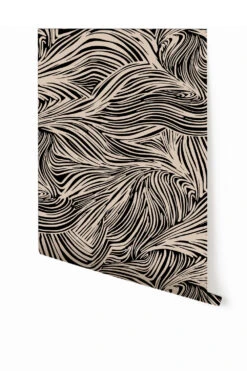 Hay Bale© Wallpaper In Pueblo + Black