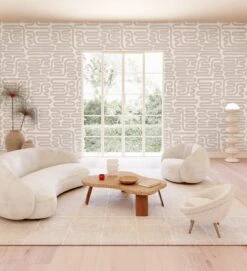 Pac-Man© Wallpaper In Fog 14 Pac-Man© Wallpaper In Fog -Drop It Modern Sales Pac Man Fog rendering Final