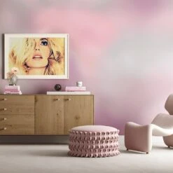 Electricity© Mural Wallpaper In Purple Haze -Drop It Modern Sales Pastel1edit