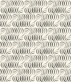 Petite Coque© Wallpaper In Black + Cremé -Drop It Modern Sales PetiteCoque Black Creme panel 52