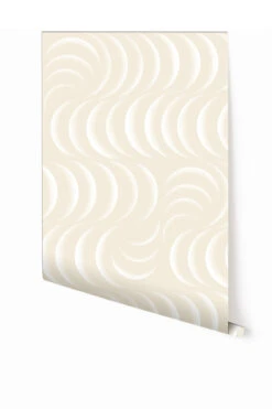 Petite Coque© Wallpaper In Cremé