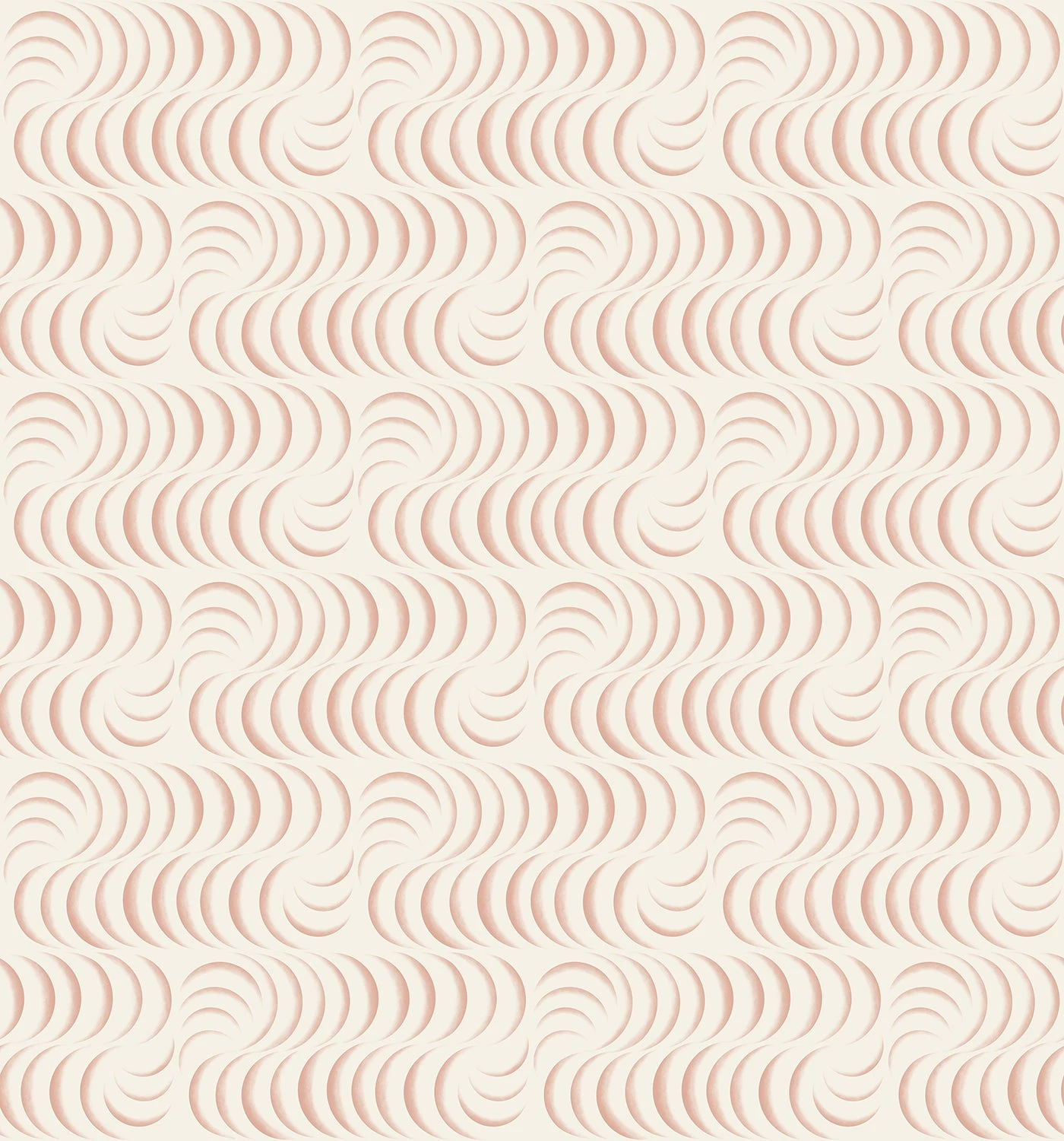 Petite Coque© Wallpaper In Strawberry Kiss + Cremé 5 Petite Coque© Wallpaper In Strawberry Kiss + Cremé - Image 5