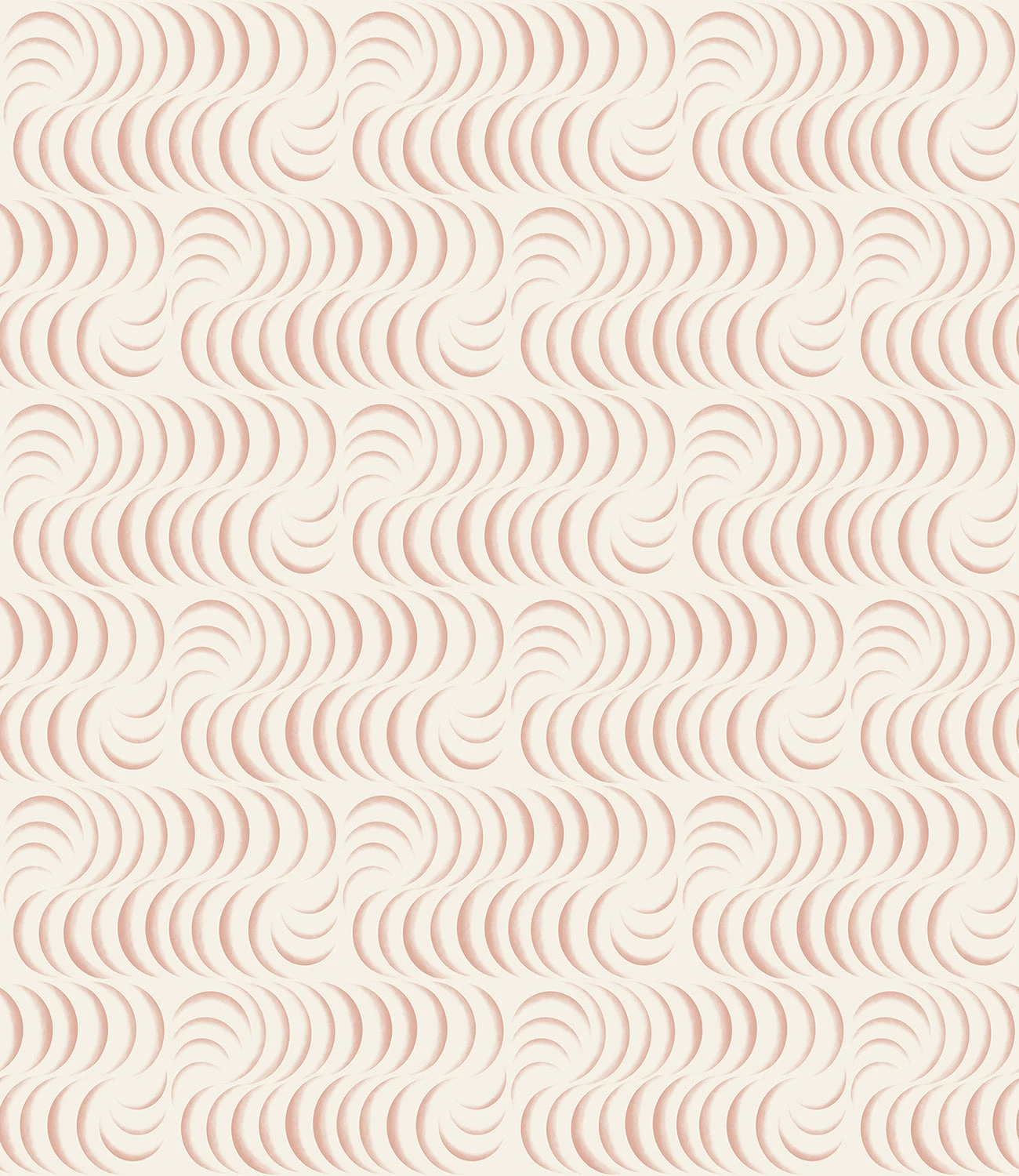 Petite Coque© Wallpaper In Strawberry Kiss + Cremé 6 Petite Coque© Wallpaper In Strawberry Kiss + Cremé - Image 6