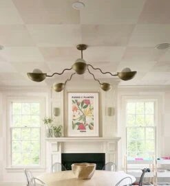 Checkmate© Wallpaper In Chalk -Drop It Modern Sales PhotoApr042025 95116AM