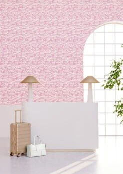 Pixel© Wallpaper In Care Bear + Cremé -Drop It Modern Sales Pixel Care Bear Creme crop 1