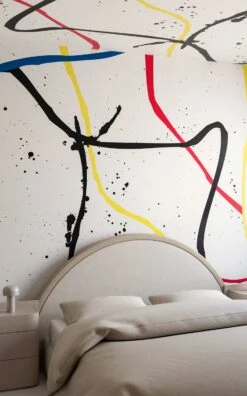 Playground© Mural Wallpaper In Eames -Drop It Modern Sales Playground Mural Eames Finalpin