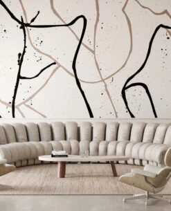 Playground© Mural Wallpaper In Stone 12 Playground© Mural Wallpaper In Stone -Drop It Modern Sales Playground stone Final 2crop