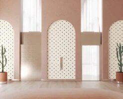 Pretty Woman© Wallpaper In Black + Cremé -Drop It Modern Sales PrettyWoman Black Creme Final