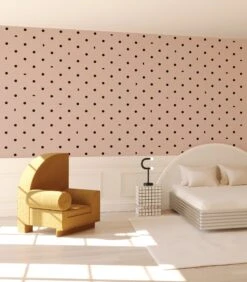 Pretty Woman© Wallpaper In Ferris + Black -Drop It Modern Sales PrettyWoman Ferris Black Crop 1