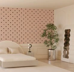 Pretty Woman© Wallpaper In Ferris + Black -Drop It Modern Sales PrettyWoman Ferris Black Crop 2