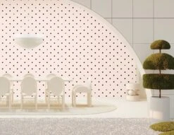 Pretty Woman© Wallpaper In Flamingo + Black 11 Pretty Woman© Wallpaper In Flamingo + Black -Drop It Modern Sales PrettyWoman Flamingo Black Final Crop 3