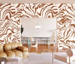 Primal© Mural Wallpaper In Mojave -Drop It Modern Sales Primal Mojave Final