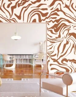 Primal© Mural Wallpaper In Mojave -Drop It Modern Sales Primal Mojave FinalCROP