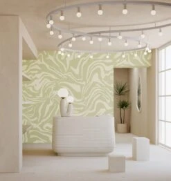 Primal© Mural Wallpaper In Stonecrop -Drop It Modern Sales Primal Stonecrop Final 334b5177 c3a0 400a ab89 657871f42670