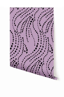 Branding Iron© Wallpaper In Purple + Black