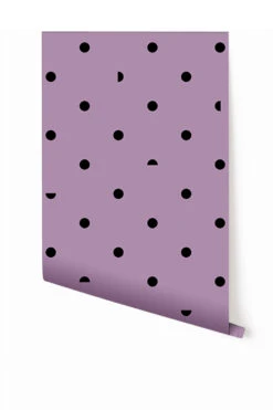 Pretty Woman© Wallpaper In Purple Rain + Black