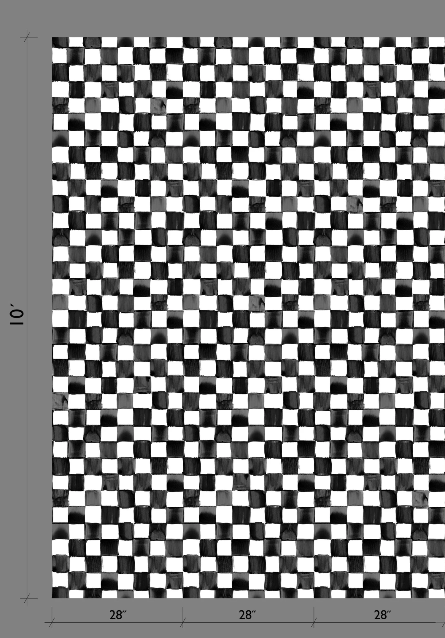 Quadrata© Wallpaper In Black + White 2 Quadrata© Wallpaper In Black + White - Image 2