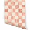 Quadrata© Wallpaper In Peachy