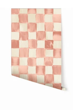 Quadrata© Wallpaper In Peachy