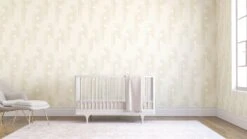 Raceway© Wallpaper In Bone -Drop It Modern Sales RACEWAY Bone1