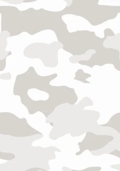 Camo© Wallpaper In Rhino -Drop It Modern Sales RHINO