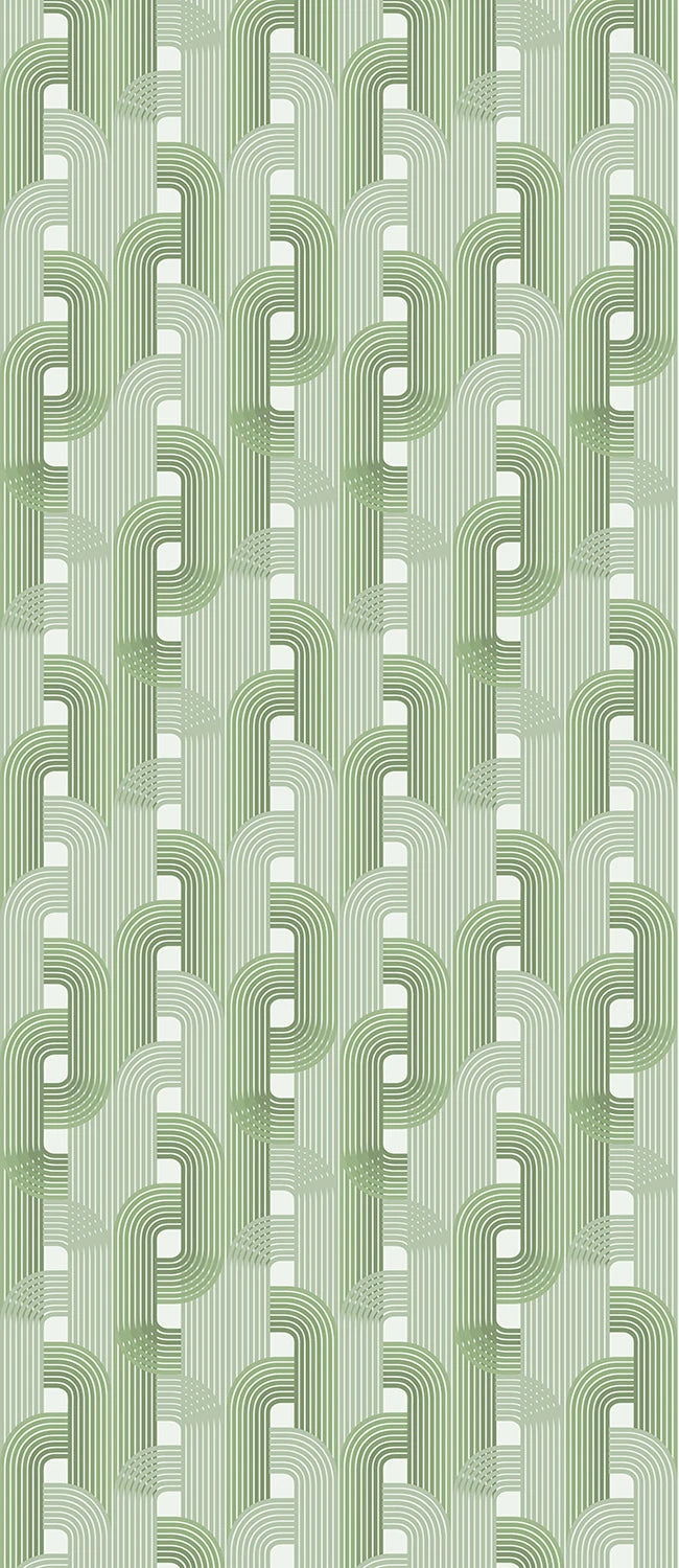 Raceway© Wallpaper In Avocado 4 Raceway© Wallpaper In Avocado - Image 4