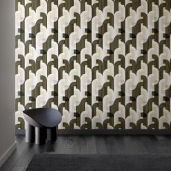 Raceway© Wallpaper In Banana -Drop It Modern Sales Raceway Banana Final