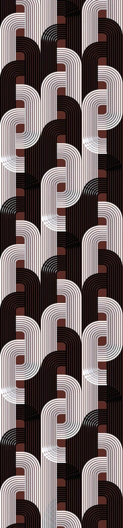 Raceway© Wallpaper In Burgundy -Drop It Modern Sales Raceway Burgundy