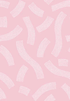 Saguaro© Wallpaper In Pink+White -Drop It Modern Sales SAGURO MURAL PINK WHITE