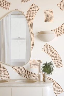 Saguaro© Wallpaper In Mojave -Drop It Modern Sales SAGURO Mojave FinalCROP