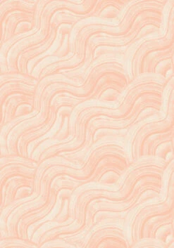 Sediment #2© Wallpaper In Peach -Drop It Modern Sales SEDIMENT 2 PEACH