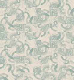 Sediment #3© Wallpaper In Sailor Blue -Drop It Modern Sales SEDIMENT 3 SAILORBLUE