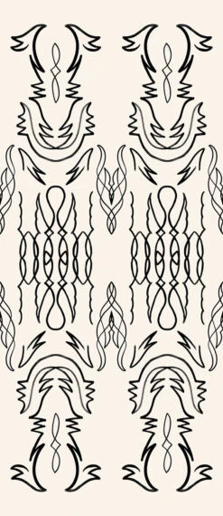 Side Saddle© Wallpaper In Black + Cremé -Drop It Modern Sales SIDESADDLE BLACK CREME 42abfa5d 4ca9 400b 9ac2 28857074777d