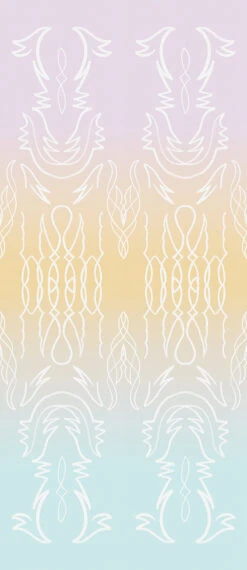 Side Saddle© Wallpaper In Pastel Sunset -Drop It Modern Sales SIDESADDLE PASTELSUNSET d3b8c646 fac4 4a32 9208 569ddb420258