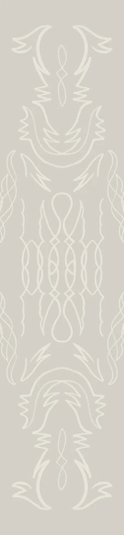 Side Saddle© Wallpaper In Slate -Drop It Modern Sales SIDESADDLE SLATE