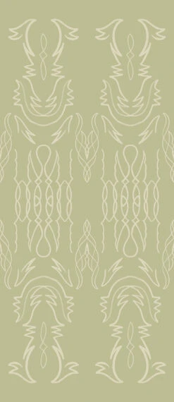 Side Saddle© Wallpaper In Stonecrop -Drop It Modern Sales SIDESADDLE STONECROP